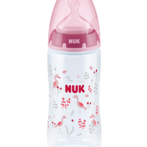 nuk first choice pp trinkflasche 300ml vogel 1 l 1