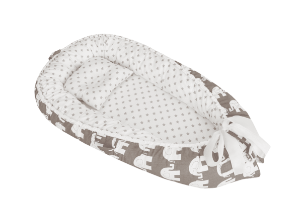 BABYNEST ELEPHANT GREY