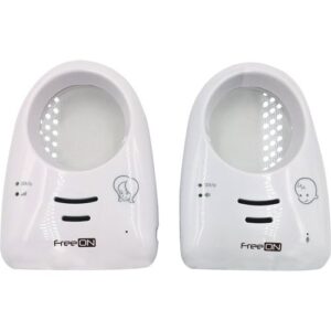 freeon baby alarm audio lora audio baby monitor white 48280