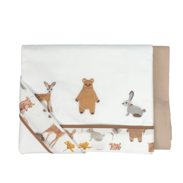 5370 FOREST FRIENDS ΣΕΝΤΟΝΙΑ ΚΟΥΝΙΑΣ BEDDING SHEETS 1 640x640 1