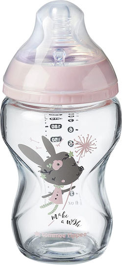 xlarge 20221124112044 tommee tippee plastiko mpimpero closer to nature kata ton kolikon me thili silikonis 250ml gia 0 minon pink mouse42270610