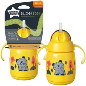 xlarge 20230707130307 tommee tippee paidiko potiraki me laves kai kalamaki apo plastiko kitrino 300ml gia 6m 478313